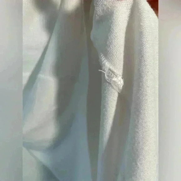 Rag & Bone White Henley Long Sleeve Tee Womens Size Small - Picture 5 of 8